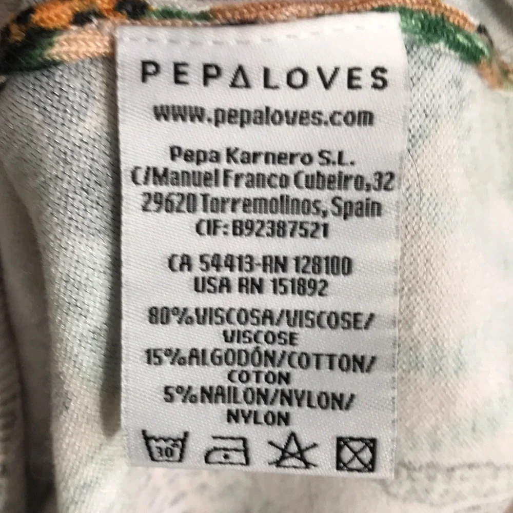PEPALOVES FELINE PRINTED SWEATER TEE XS - Picture 6 of 9